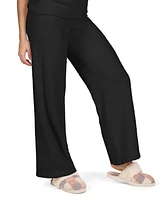 MeMoi Women's Cozy Knit Ultra-Soft Solid Lounge Pants