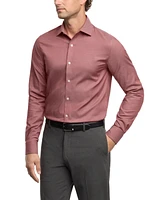 Tommy Hilfiger Men's Th Flex Slim Fit Wrinkle Free Stretch Twill Dress Shirt