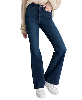 Dkny Jeans Women's High-Rise Flare-Leg Ankle