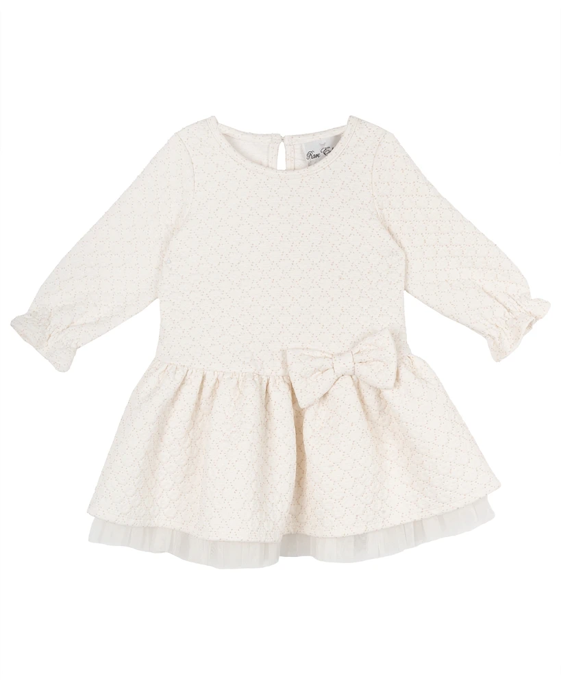 Rare Editions Baby Girl Knit Dress