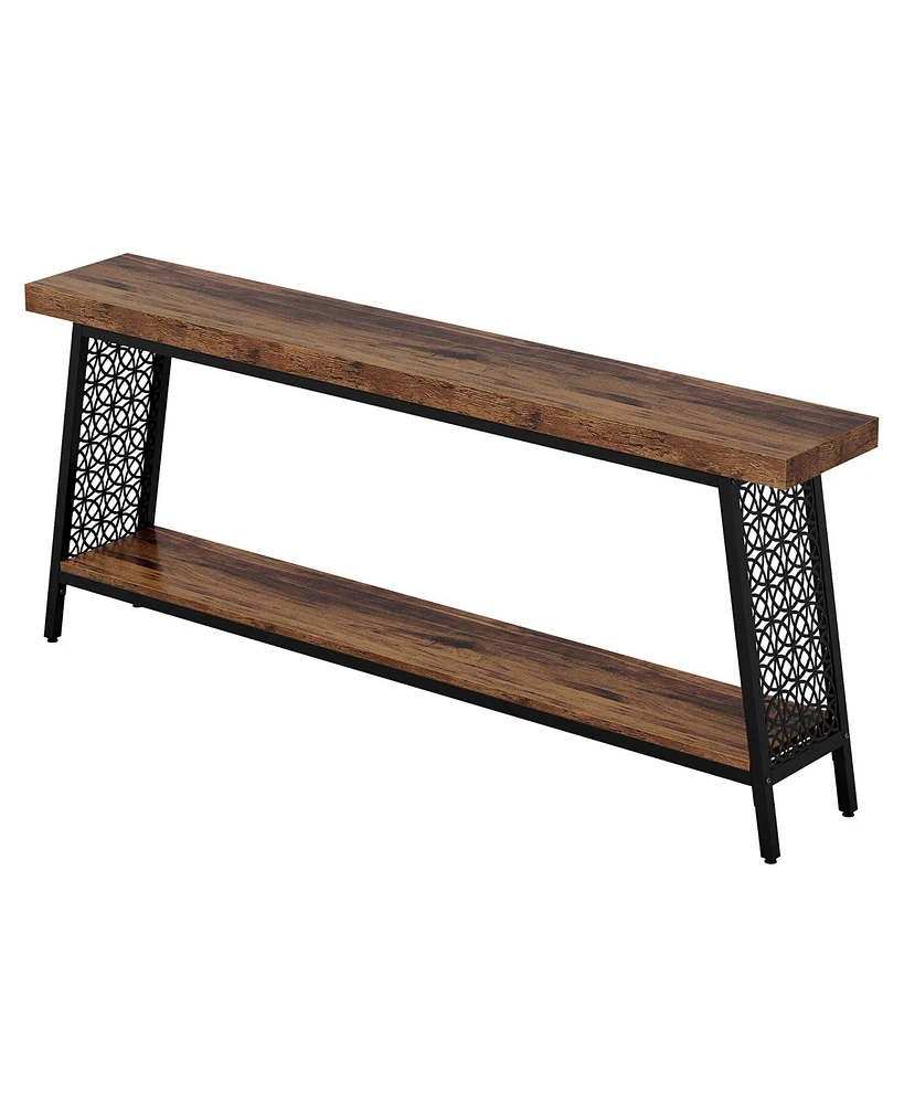 Tribesigns 70.9" Extra Long Console Table, 2