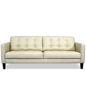 Pezley Leather Sofa, Created for Macy's