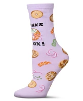 Thanks A Lox Greeting Card Crew Socks