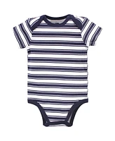 Hudson Baby Baby Boys Cotton Bodysuit, Pant and Bib Set Daddy