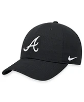 Nike Men's Black Atlanta Braves Club Adjustable Hat