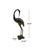 Bird Animals Rust Resistant Metal Garden Statue