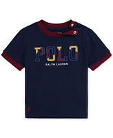 Polo Ralph Lauren Baby Cotton Logo-Applique T-Shirt