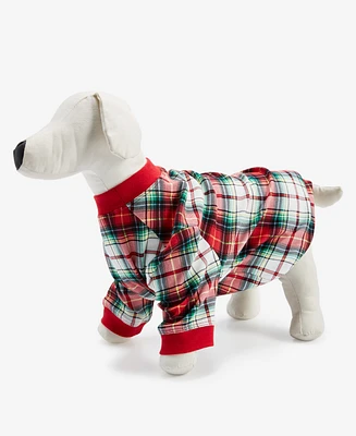 Family Pajamas Cotton Winterton Plaid Pet Pajamas, Created for Macy's