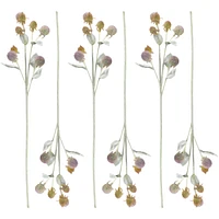 Slickblue Thistle Spray with Chic Design for Modern Holiday and Home Decor (Set of 6)