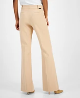 Hugo Women's Solid Hilotinna High-Rise Bootleg Pants