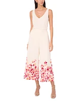 Sam & Jess Women's Floral Wide-Leg Pull-On Pants