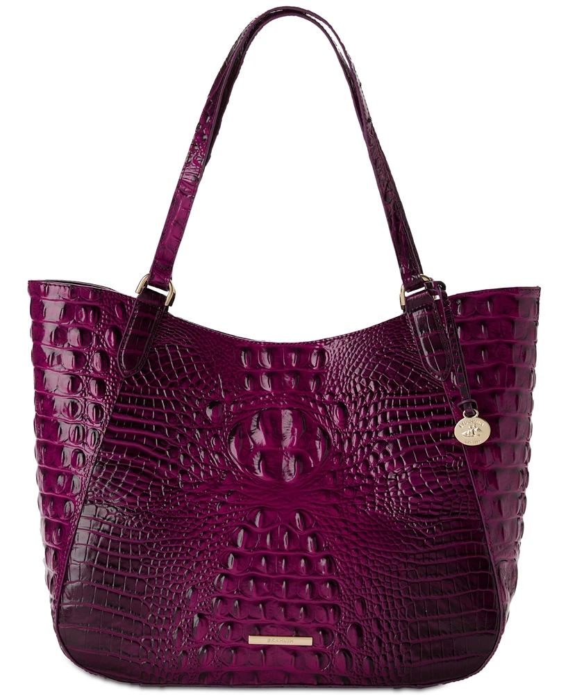 Brahmin Aliza Melbourne Large Leather Tote