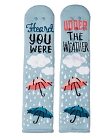Udder The Weather Greeting Card Socks