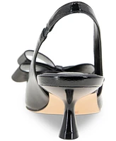 BCBGeneration Women's Kasti Slingback Kitten-Heel Bow Pumps