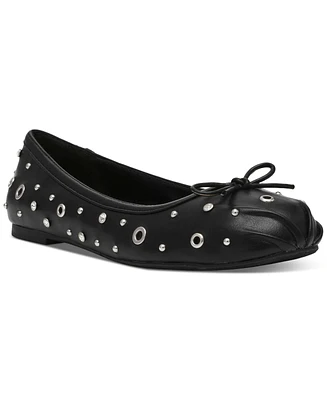 Wild Pair Essense Studded Bow Flats, Created for Macy's