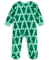 Family Pajamas Baby Trees Cotton Footed Matching Christmas Pajamas, Created for Macy's