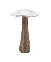 Slickblue Mushroom Figurine Set of 4 Whimsical Decor for Home and Garden