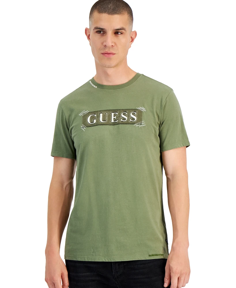 Guess Men's Relaxed-Fit Applique T-Shirt