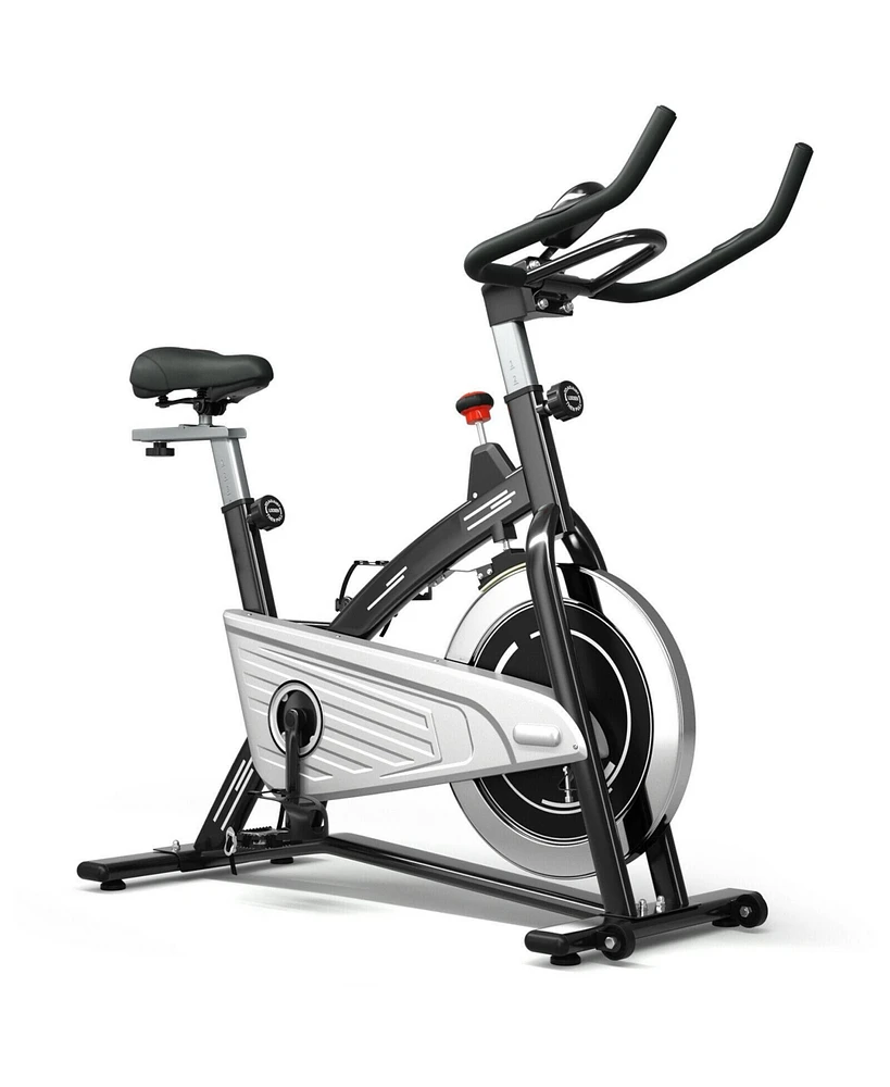 Skonyon Indoor Exercise Cycling Bike with Heart Rate and Monitor