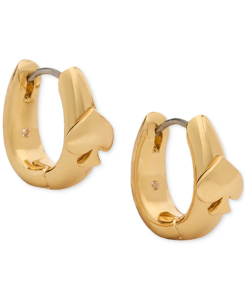 Kate Spade New York Oval Huggie Hoop Earrings