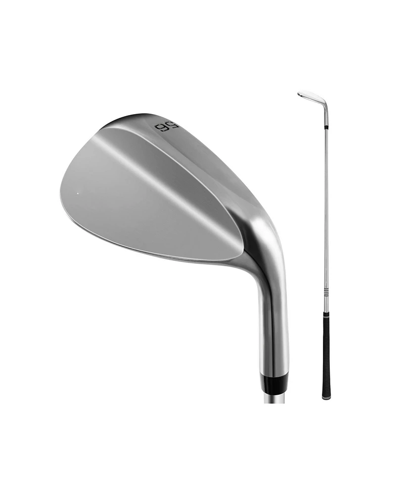 Vebreda Golf Sand Wedge 56/60 Degree Gap Lob Wedge with Grooves Right Handed-56 Degrees