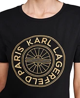 Karl Lagerfeld Paris Women's Graphic T-Shirt