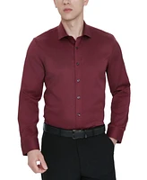 Tallia Men's Slim-Fit Dobby Dress Shirt
