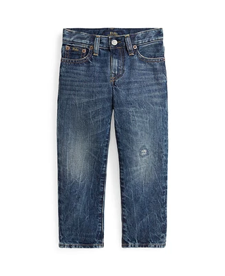 Polo Ralph Lauren Toddler and Little Boys Hampton Straight Distressed Jean