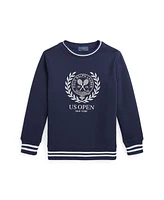 Polo Ralph Lauren Toddler and Little Boys Us Open Print Fleece Sweatshirt