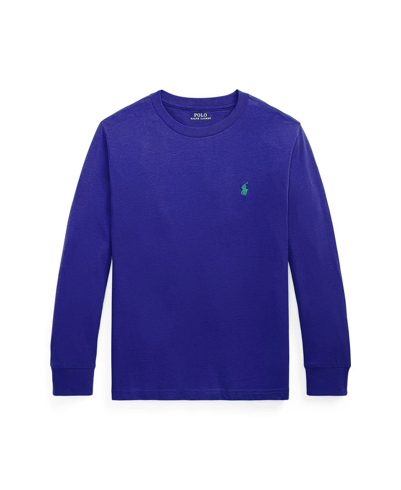 Polo Ralph Lauren Big Boys Cotton Jersey Long-Sleeve T-shirts