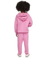 Champion Little Girls Fleece Hoodie & Jogger Pants, 2 Piece Set