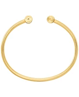 Michael Kors Brass Baguette Flex Bangle Bracelet