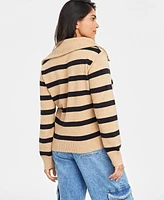 On 34th Women's Quarter-Zip Sweater, Created for Macy's