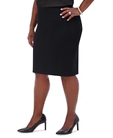 Kasper Women's Pull-On Pencil Skirt