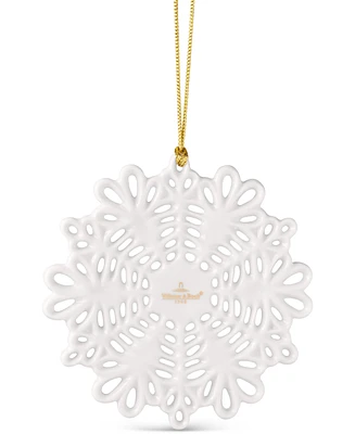 Villeroy & Boch Christmas Classics 2024 Annual Snowflake Ornament