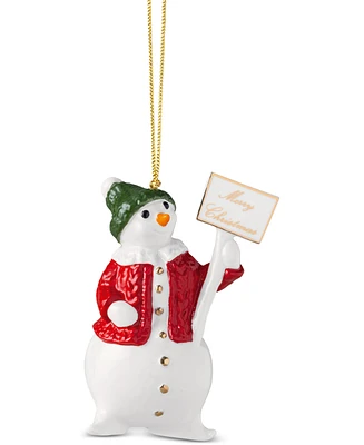 Villeroy & Boch Christmas Classics 2024 Annual Snowman Ornament