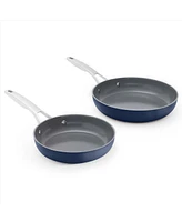 Calphalon Premier Ceramic Nonstick 8" and 10" Frying Pan Set