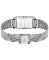 Lacoste Women's Catherine Silver Stainless Steel Mesh Bracelet Watch 20.70mm