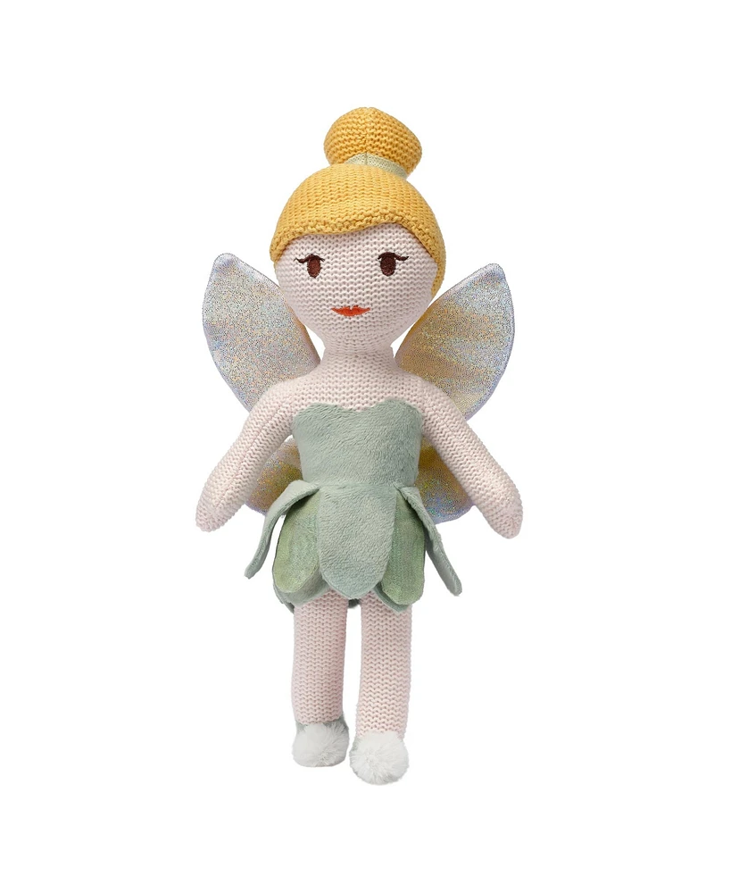 Bedtime Originals Disney Tinker Bell Luxury Knit Plush Fairy Stuffed Animal Toy