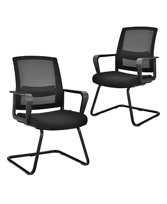 Skonyon Set of 2 Conference Chairs with Lumbar Support