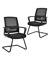 Skonyon Set of 2 Conference Chairs with Lumbar Support