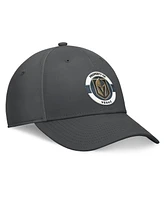 Fanatics Men's Charcoal Vegas Golden Knights Authentic Pro Training Camp Flex Hat