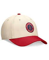 Nike Men's Cream/Red Los Angeles Angels 2024 City Connect Swoosh Flex Hat