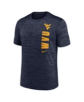 Nike Men's Navy West Virginia Mountaineers 2024 Sideline Velocity Performance T-Shirt