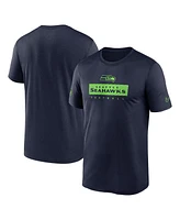 Nike Men's College Navy Seattle Seahawks Sideline Legend Performance T-Shirt