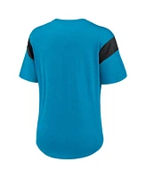 Nike Women's Blue Carolina Panthers Primary Logo Fashion Top