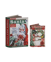 Mr. Christmas Decorative Books Nested Set of 2