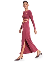 Guess Women's Alyce Waist-Cutout Maxi Dress