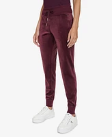 Calvin Klein Women's Velour Jogger Pants