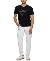 Guess Men's Eco Triangle Crewneck Tee